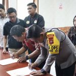 Kapolres Badung Hadiri Pemusnahan Surat Suara Rusak di Gedung KPU