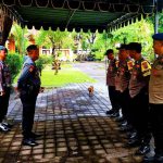 Pengamanan Tahap Penghitungan dan Rekapitulasi Suara di PPK Kecamatan Denpasar Barat