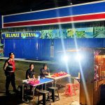 Blue Light Patrol Polsek Kuta Utara  Atensi Jalan Raya Abianbase Dalung