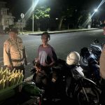 Susuri Daerah Rawan Kamtibmas, Polsek Denbar Gelar KRYD Malam