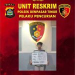 Bobol Dua Counter HP, Pria asal Surabaya Diamankan Polsek Denpasar Timur