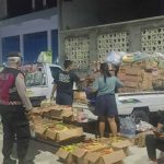 Rutinitas Patroli Samapta Polsek Abiansemal Sambangi Pasar Tradisional