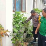 Bhabinkamtibmas Ajak Warga Manfaatkan Pekarangan Untuk Ketahanan Pangan
