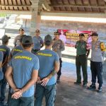 Jelang Nataru Polsek Kuta Utara Jumat Curhat Ajak Linmas Desa Canggu Jaga Kamtibmas.