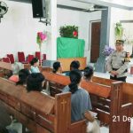 Polsek Denpasar Barat Aktif Lakukan Cooling System Jalin Silaturahmi Dengan Jemaat Gereja