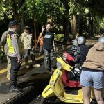Jaga Kamtibmas Jelang Tahun Baru 2025 Polsek Denpasar Barat Gelar Patroli di Lapangan Puputan Badung