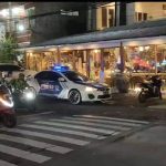 Layani Pengguna Jalan Unit Lantas Polsek Kuta Utara  Pengaturan Malam Hari