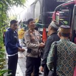 Sambang Kamtibmas Kanit Binmas Polsek Denpasar Barat Berikan Himbauan Kepada Peziarah Makam Siti Khadijah