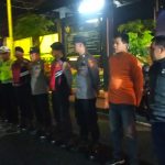 Cegah Aksi Kejahatan Di Kawasan. Wisata Polsek Kuta Utara Gelar Patroli Malam Minggu