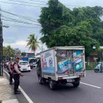 Ciptakan Kamseltibcar Lantas, Personil Polsek Abiansemal Digelar Pada Titik Rawan Kemacetan