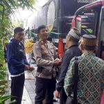 Sambang Kamtibmas Kanit Binmas Polsek Denpasar Barat Berikan Himbauan Kepada Peziarah Makam Siti Khadijah