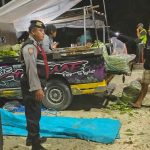 Patroli Subuh Polsek Abiansemal, Upaya Cegah Kriminalitas Di Pasar Tradisional