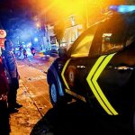 Minimalisir Kejahatan Polsek Kuta Utara Blue Light Patrol Di Jalan Batu Bolong