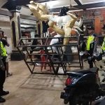 Polsek Dentim Gelar Patroli Malam Minggu, Pastikan Situasi Kamtibmas Aman