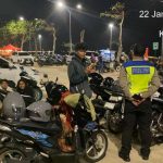 Polsek Kuta Laksanakan Langkah Preventif Blue Light Patrol