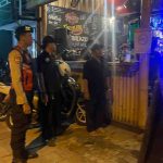 Polsek Kuta Utara Blue Light Patrol  Sambangi Obyek Wisata Batu Mejan.