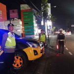 Rutin Blue light Patrol, Polsek Denpasar Barat Jaga Stabilitas Kamtibmas Ditengah Perkotaan