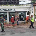 Kebakaran Hanguskan Atap Restaurant Disco Pizza Palace di Pecatu