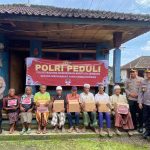Polri Peduli, Polres Badung Gelar Baksos Santuni Warga