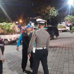 Patroli Subuh Polsek Mengwi Sambangi Pasar Mengwi