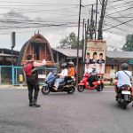 Rutinitas PH Sore Personil Polsek Abiansemal, Guna Ciptakan Kamseltibcar Lantas