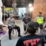 Sambang Kamtibmas Kapolsek Dentim: Imbau STT Yowana Dharma Kerthi Jaga Keamanan Dan Ketertiban