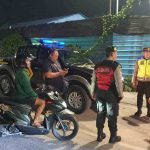 Jamin Keamanan Malam Hari Polsek Kuta Utara Patroli Susuri Jalan Kayu Tulang