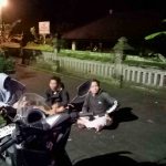 Blue Light Patrol Polsek Mengwi Sampaikan Pesan Kamtibmas