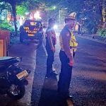 Polsek Kuta Utara Arahkan Patroli Malam  Di Jalan Pemelisan Berawa