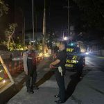 Patroli Dini Hari Unit Samapta Polsek Kuta Susuri  Jalan Bumbak Kerobokan