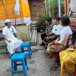 Kapolsek Denpasar Barat Melayat Kerumah Duka Griya Agung Beraban