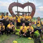 Sabtu Ceria Polsek Mengwi Panen Lele dan Gowes Kamtibmas