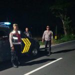 Cegah Kejahatan Jalanan, Patroli Biru Polsek Abiansemal Intensifkan Strong Point Jalur Rawan