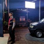 Patroli Samapta Polsek Abiansemal Sambangi Bank Mandiri Guna Cegah Kejahatan Perbankan