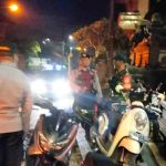 Kapolsek Abiansemal Pimpin Patroli Malam Minggu Dalam Rangka Cipta Kondisi & Antisipasi Gangguan Kamtibmas