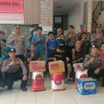 Bhakti Sosial Polsek Dentim: Kapolsek Serahkan Bantuan Sembako ke Yayasan Bunga Bali