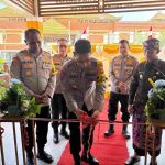Kapolda Bali Meresmikan Gedung Kantor Polsubsektor Kawasan Pelabuhan Sampalan, Nusa Penida.