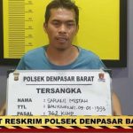 Residivis Pelaku Curanmor Asal Banyuwangi di Amankan Polsek Denpasar Barat