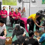 Kegiatan Baksos Kapolsek Denbar dan Bhayangkari Ranting Denpasar Barat Di Yayasan Tunas Bangsa