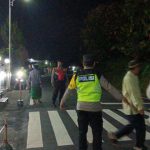 Polsek Petang Amankan Ibadah Sholat Tarawih di Masjid  Baiturrahman