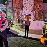 Polsek Kuta Gelar Apel Atensi Malam Minggu dan Blue Light Patrol untuk Jaga Keamanan Wilayah