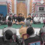 Sambang Kamtibmas Polsek Dentim: Jaga Keamanan dan Kelancaran Persiapan Ogoh-Ogoh Jelang Nyepi