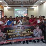 Gelar Jumat Curhat Kapolsek Mengwi Tekankan Jaga Kamtibmas Menjelang Hari Raya Nyepi dan Idul Fitri