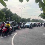 Gatur Arus Lalin dan Patroli Personel Pospam Simpang Kampus dalam Rangka Operasi Ketupat Agung 2025