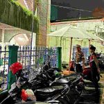 UKL Polsek Kuta Utara Tingkatkan Patroli Amankan Warga Muslim Saat Sholat Taraweh