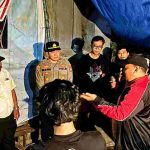 KUNJUNGAN KOORDINASI POLSEK DENPASAR SELATAN TERKAIT PERSIAPAN PENGARAKAN OGOH-OGOH DI PEDUNGAN