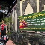 Polresta Denpasar Patroli Tarawih di Masjid Ukhuwwah, Pastikan Keamanan Ibadah Ramadan