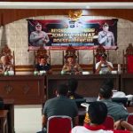 Kapolsek Mengwi Gelar Jumat Curhat di Kantor Desa Mengwitani