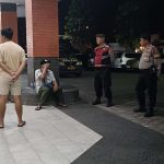Patroli Dialogis Di RS Windu Husada, Samapta Polsek Abiansemal Sampaikan Pesan Kamtibmas