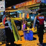 Antisipasi Tindak Kejahatan Sat Samapta Kunjungi Pasar Tradisional Mengwi